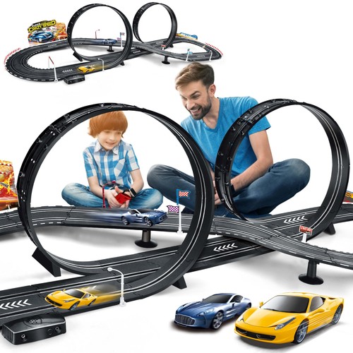 Slot car powered - powered, set