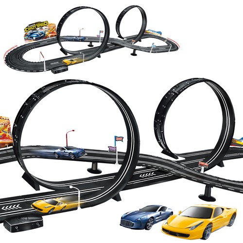 Slot car race track - slot,