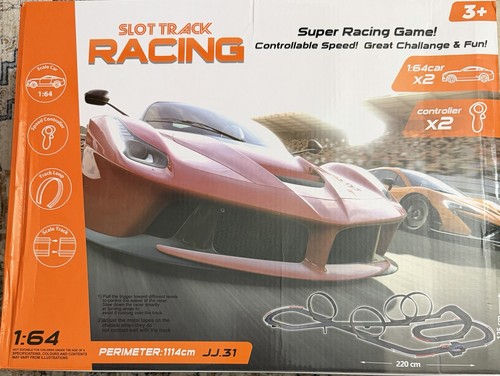 Slot car race - car, set