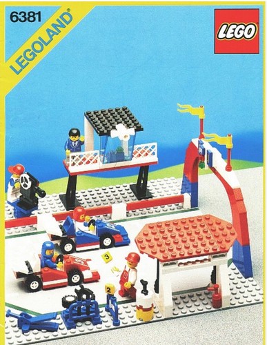 Lego 6381 motor speedway - 6381,