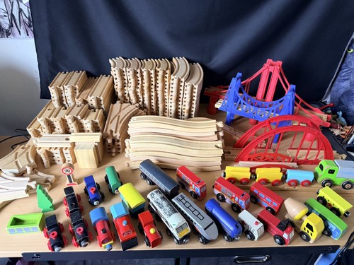 Set trenino legno - set,