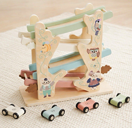 Rampa legno pista auto - rampa,